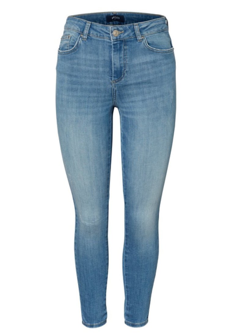 Vêtements Pieces Jean slim - light blue denim