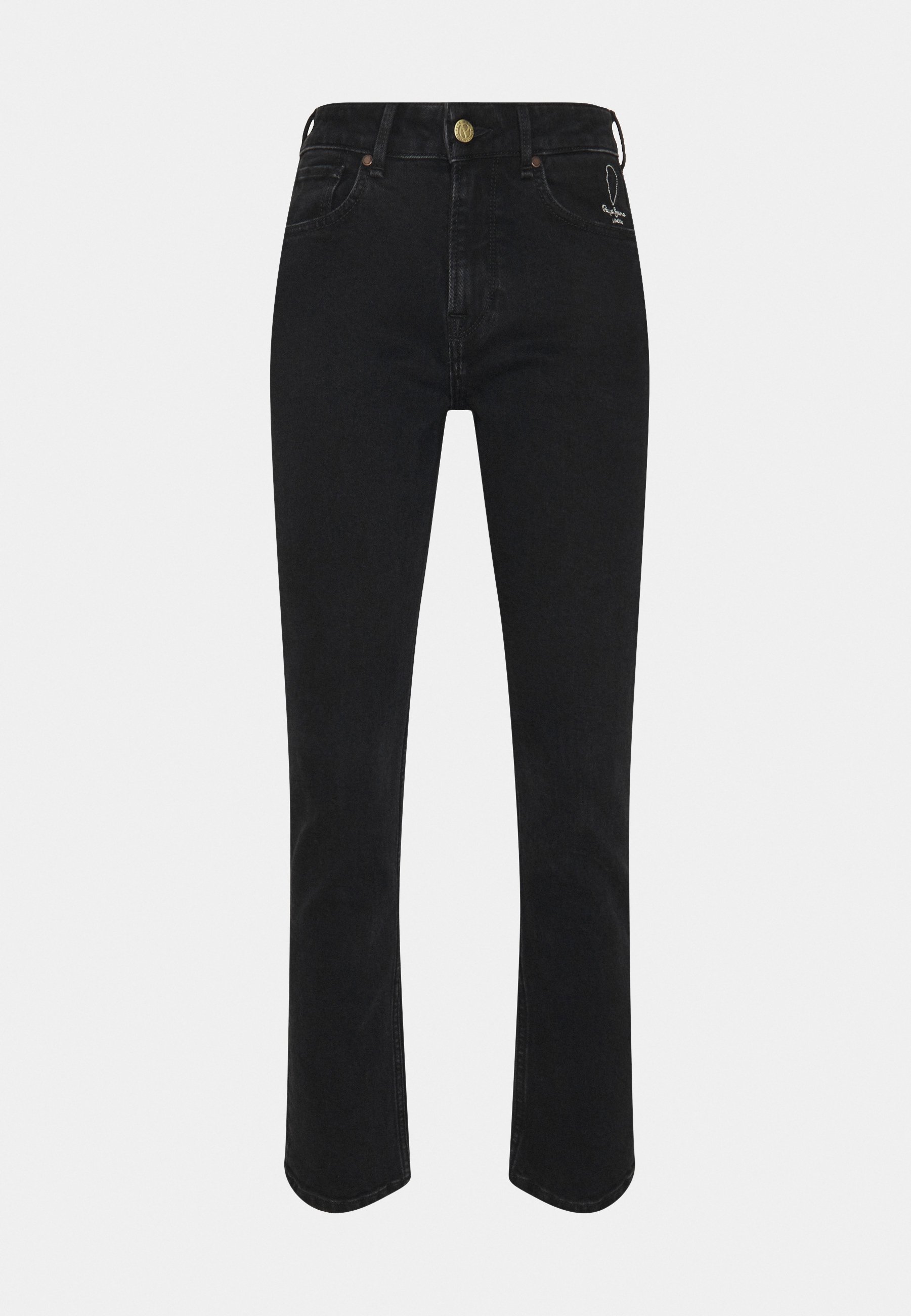 Jeans Pepe Jeans MARY FROM US - Jean droit - vintage black wash