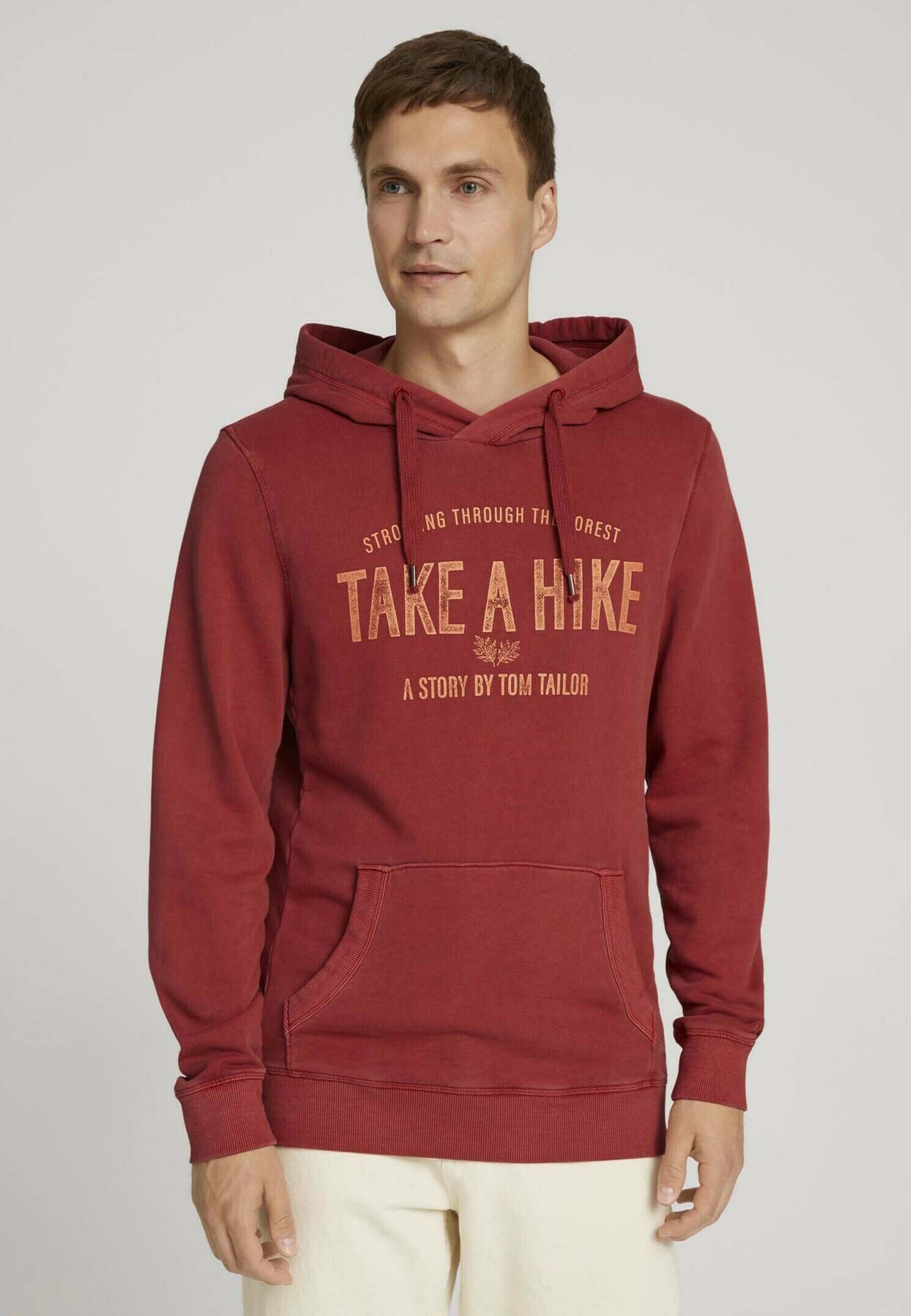 Sweats & Hoodies TOM TAILOR Sweat à capuche - dark red